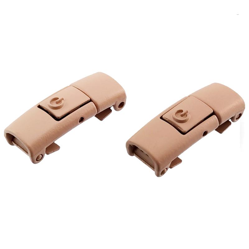 8mm Elastische Schnürsenkel-Schnalle ohne Binden für Herren und Kinder