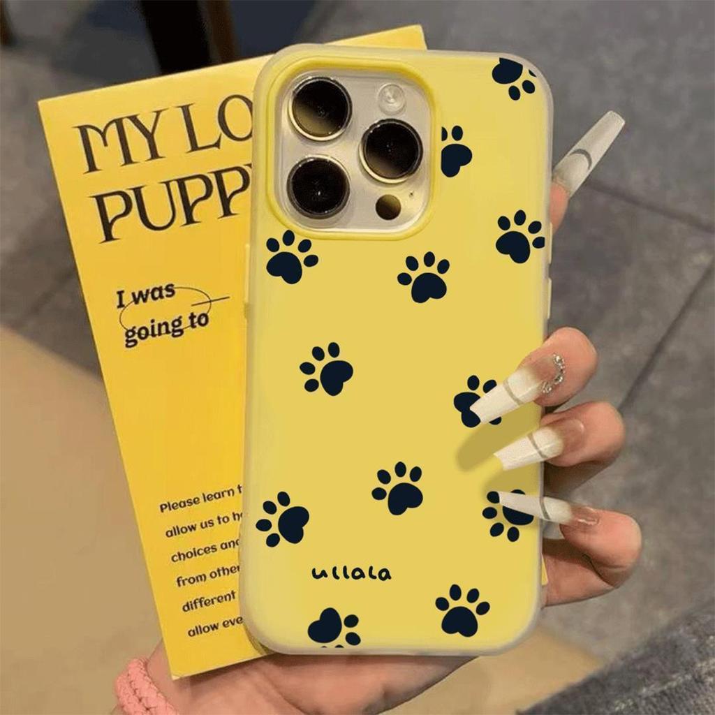 Jelly 2-in-1 Mobile Phone Case for Apple 13pro 2-in-1 Mobile Phone Case Color Frosted Chain Fashion Cartoon Women