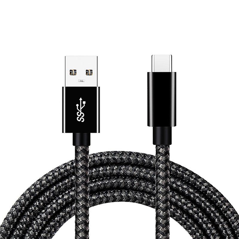 USB3.2 Gen2 10Gbps Cable USB C Cable 3A 60W QC3.0 Fast Charging for iPhone 15 Samsung NVMe Hard Disk External Android Data Cord