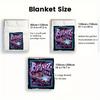 1Pc BRATZ Print Flannel Blanket, High Quality Comfortable for All Seasons, Warmth and Comfort, Perfect for Christmas Gifts