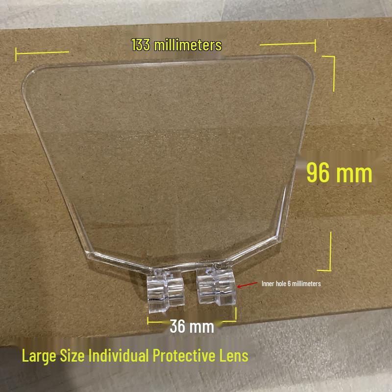West Lake Golden Tripod Grinding Machine Safety Goggles - Transparent Eye Protection Shield