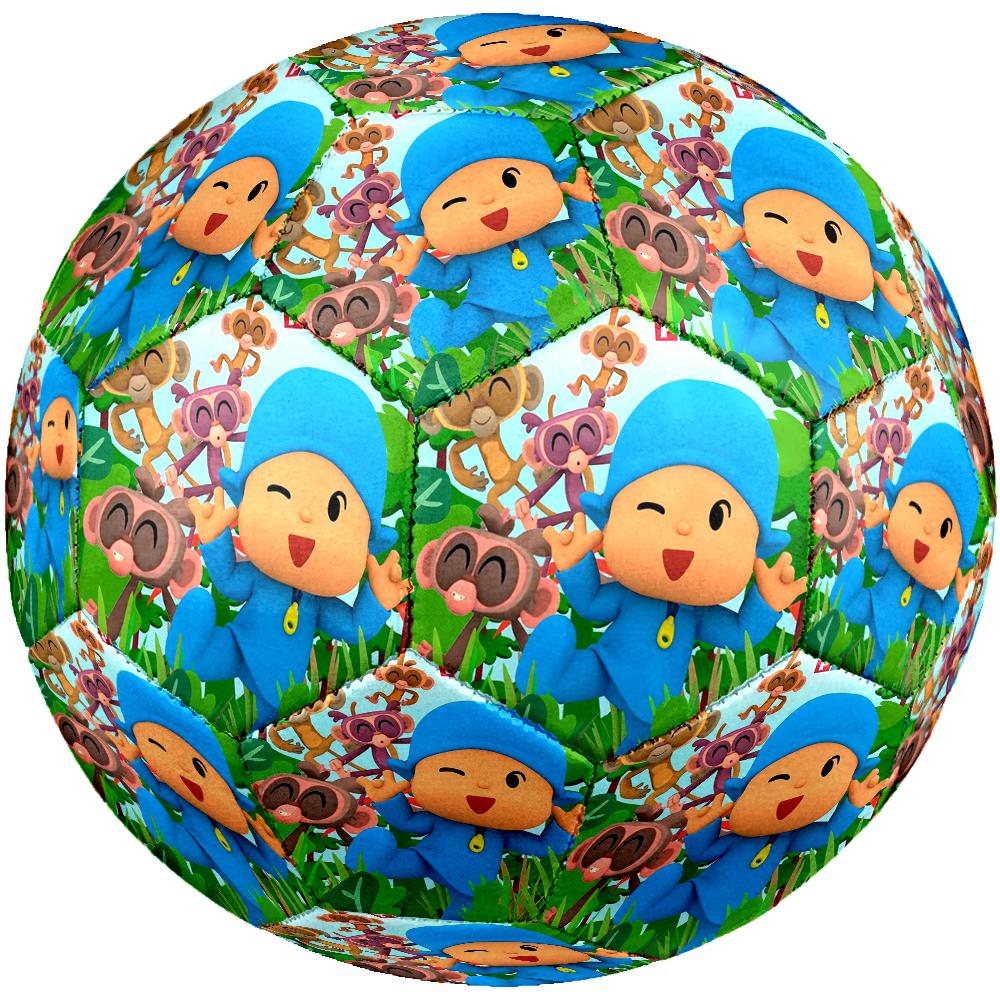 Pocoyo Theme Size 5 Soccer Ball, Suitable for Both Indoor and Outdoor Matches, a Gift Suitable for Everyone.