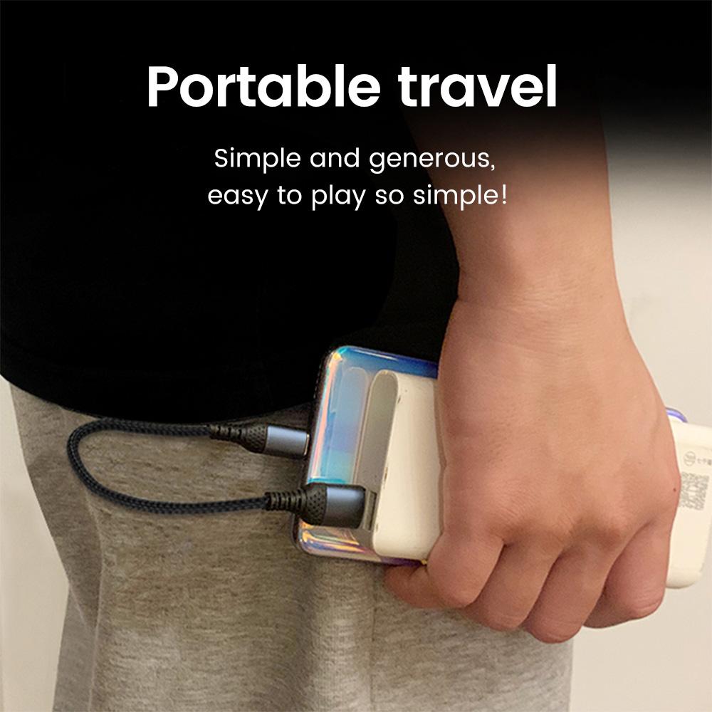 90° Γωνιακό Καλώδιο USB Type C 66W 6A Type C σε Type C Γρήγορης Φόρτισης Καλώδιο Δεδομένων Για iPhone15 0.25M/0.5M Κοντό Καλώδιο Power Bank Type c