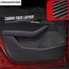 Car Inner Side Door Anti-Kick Films Carbon Fiber Style Stickers Pu Leather Interior Accessories Fit For Mazda CX-30  - 2025