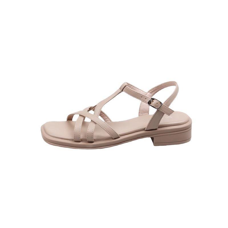 Sandals women's 2025 summer new skirt cool slippers fashion soft sole not tired feet flat sandals