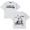 The Weeknd Beeil dich Morgen Merch T-Shirts 2025 Druck T-Shirts Unisexs Beliebte Kleidung Mode Übergroße Lockere T-Shirts Unisex