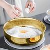 Stainless Steel Large Capacity Bowl, Suitable for Mixing Dough, Cleaning Vegetables, Stirring Salads, Easy To Clean