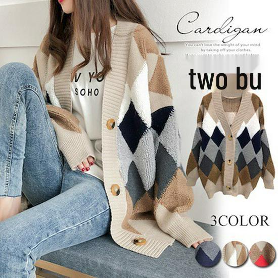 2024 Korean Style Fairy Cardigan Sweater for Women – Loose, Cozy, and Trendy Thick Knitwear