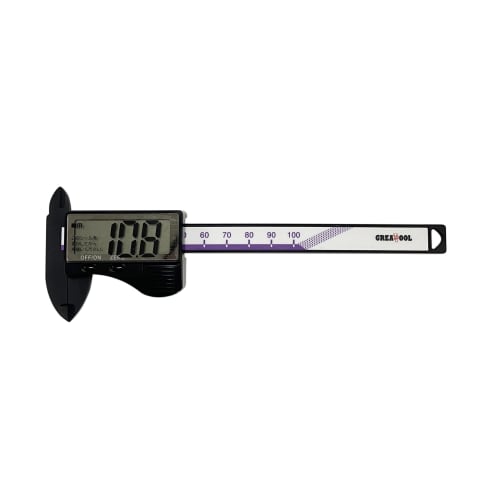 GRATTOOL (GT Arcland Sakamoto) Carbon Digital Caliper, 100mm, GTDC-100