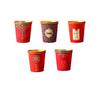 Red and Gold Foil Wedding Anniversary Disposable Cups - Thickened Engagement Tea or Water Cups