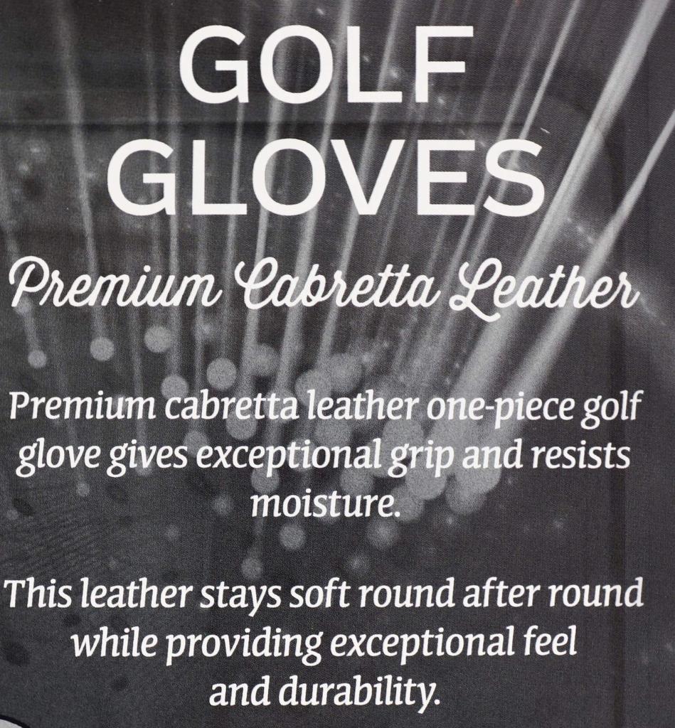 Kirkland Signature Golf Gloves Premium Cabretta Leather Large (4-pack)