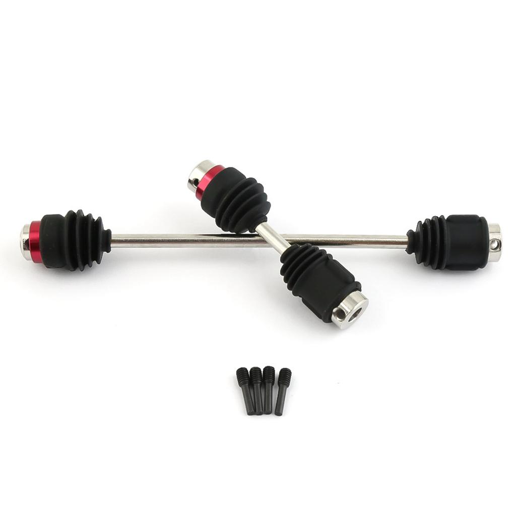 Stahl-Mittelantriebswellen CVD 8655R mit Staubmanschetten, Ersatz für Traxxas E-Revo 2.0 Remote