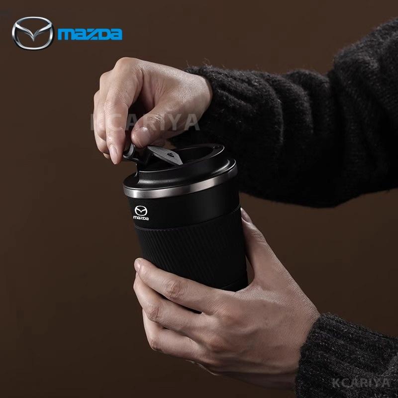 Edelstahl Kaffee Thermosbecher Auto Vakuumflasche Reise Thermobecher Für Mazda CX4 CX5 CX7 CX8 CX9 CX30 Atenza Axela Auto