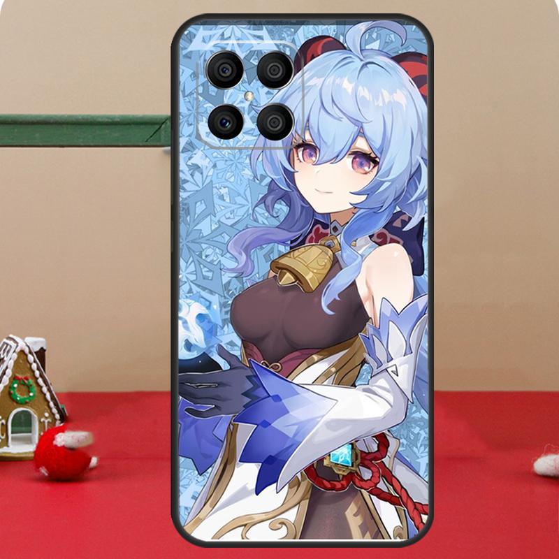 Ganyu Genshin Impact Case For Honor Magic 6 7 8 Pro Honor 400 200 70 90 Lite X8c X8b X9a X9b X9c X9d Win RT Cover