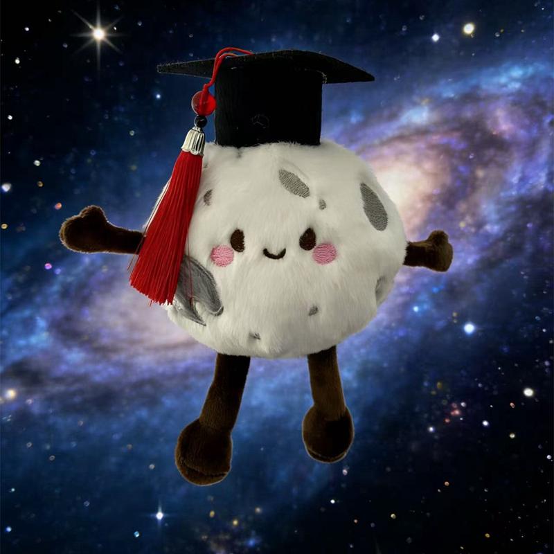 Cartoon Ph.D. Planet Plush Toy Peluche Stuffed Earth Mars Saturn Venus Solar System Soft Creative Doll Kids Birthday Gift