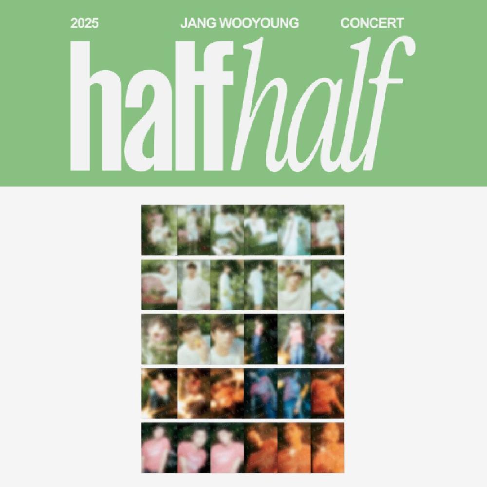 

Предзаказ 2025 JANG WOOYOUNG Концерт half half Случайное фото Random 1ea