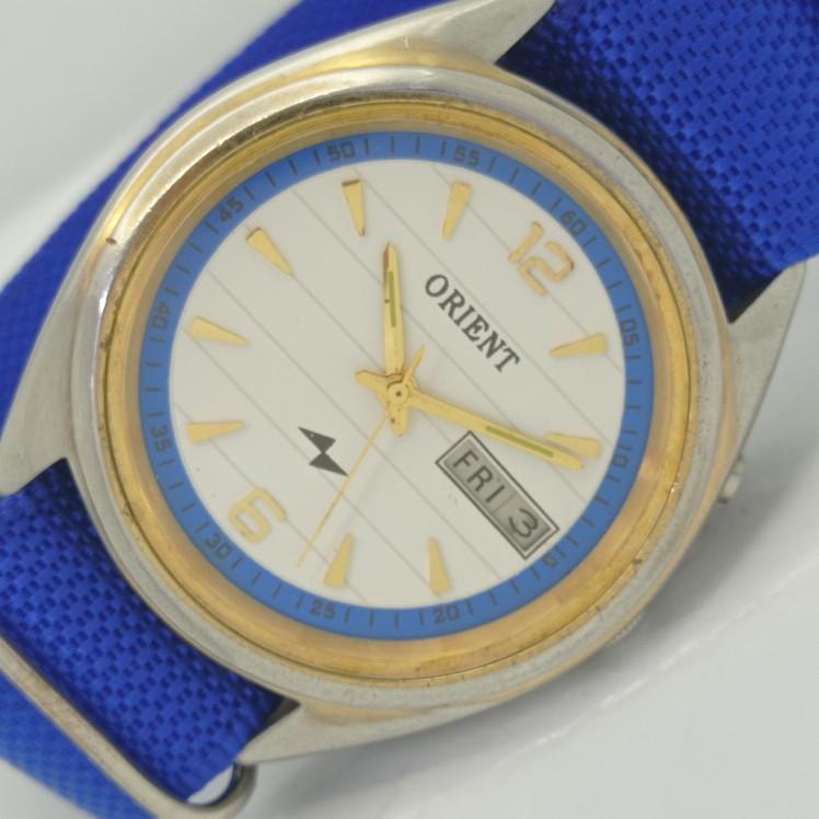 

USED ORIENT AUTOMATIC 46943 JAPAN MENS WATCH a411698-1 Sku003-a411698