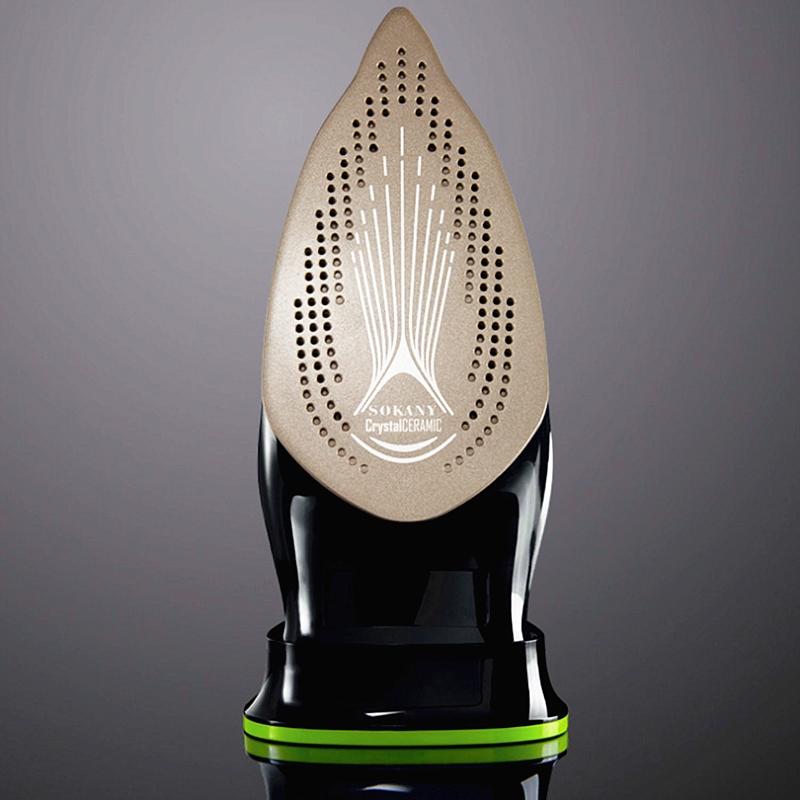 2400W/360ml Dampfbügeleisen 5 Geschwindigkeitsstufen Einstellbar Kabellos Aufladbar Tragbar Kleiderbügeldampfer Tragbare Keramiksohle