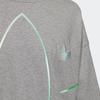 Adidas Originals Trefoil Logo Print Loose Sports Tee Men Tops Basic-Hemp-Gray IP7542