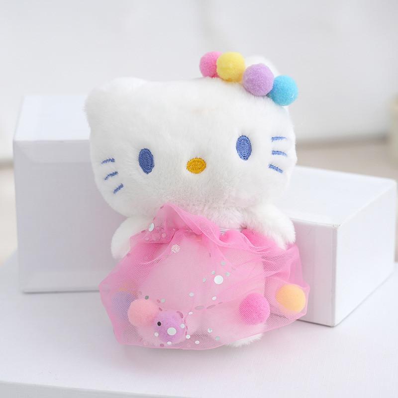 Adorable Plush Hello Kitty Cat Doll Perfect Wedding Gift Cute Soft Toy For Girls