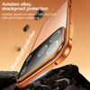 For Samsung Galaxy S26 S25 S24 S23 S22 Ultra Plus Case Metal Alloy Magnetic 360° Full Surround Screen HD Tempered Glass Protection Cover