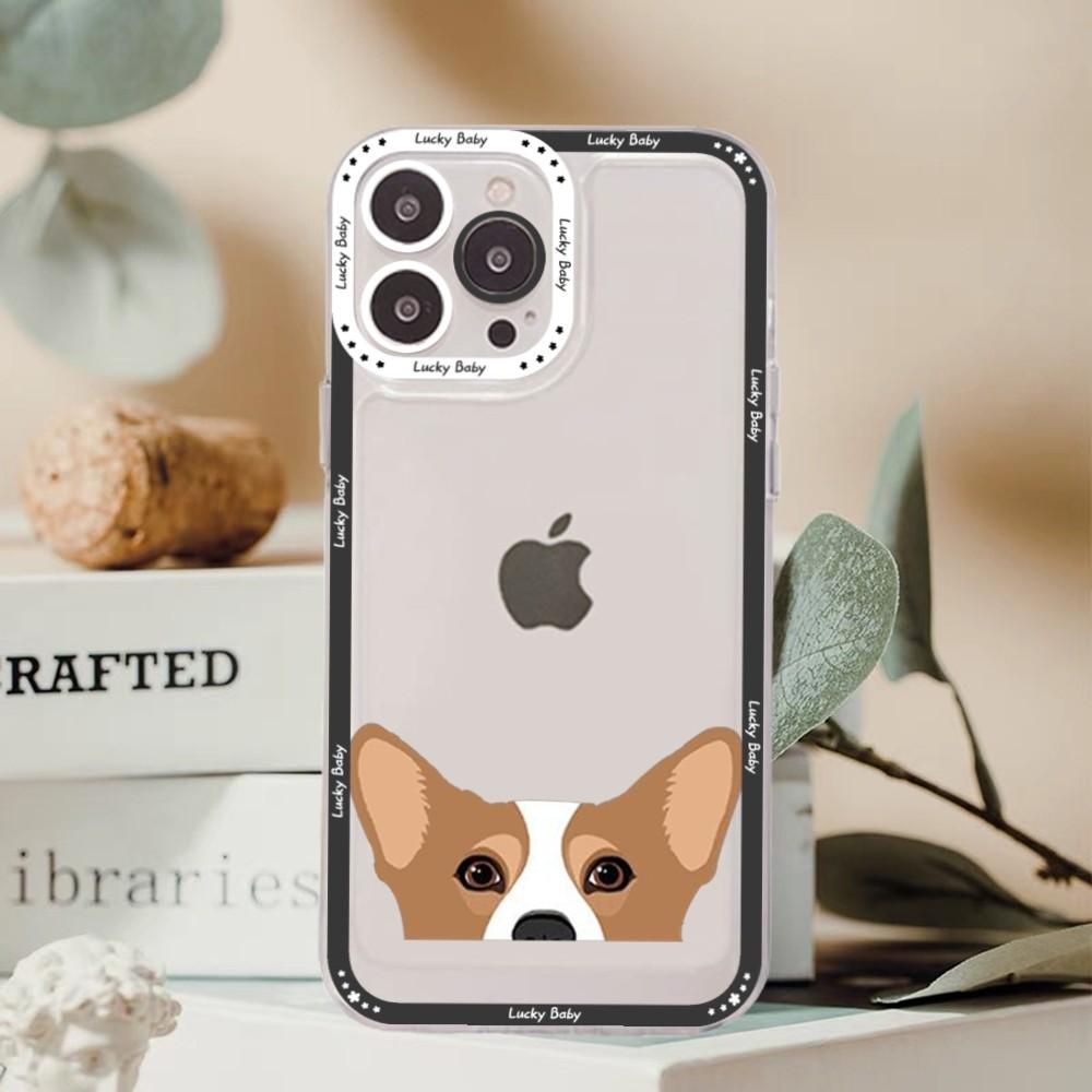 Cute Funny Pet Dog Cat Head Phone Case For Redmi 7 8 9 A For Redmi Note 5 7 8 9 10 11 Pro Max 4G 5G Funfas