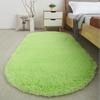Oval Carpets for Living Room Sofa Bed Bedides Mats Soft Rugs Non-slip Bedroom Mats Home Decoration Tapetes