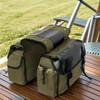 Motorcycle Saddlebags Waterproof Pouch Canvas Motorcycle Side Bag For Motorbike Bicycle Scooter Biking Touring Commuting Travel