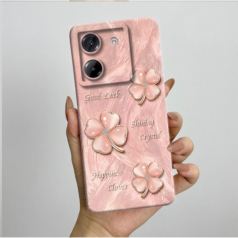 Voor Xiaomi Poco M7 Pro 5G Hoesje Esthetische Vlinder Bloemen Siliconen Zacht Schokbestendig Coque Cover Voor XiaomiPocoM7Pro Fundas Bumper