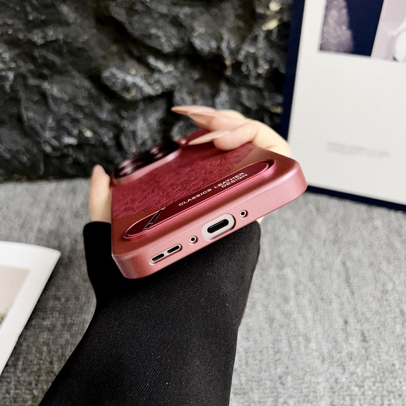 For Oppo Find X9 X8 Pro Ultra Embossed Dragon Pattern Leather Invisible Metal Kickstand Anti-Fingerprint Comfortable Grip Cover