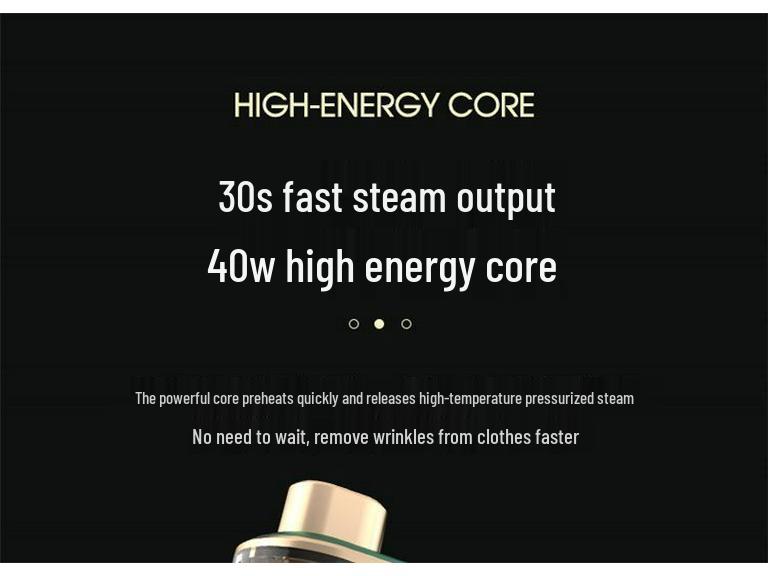 Tragbares elektrisches Dampfbügeleisen für Kleidung - Handlich und kompakt