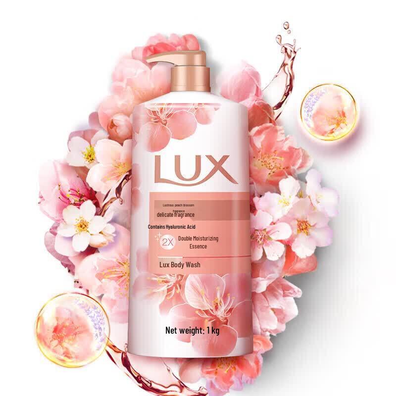 Lux Peach Blossom Scent Shower Gel