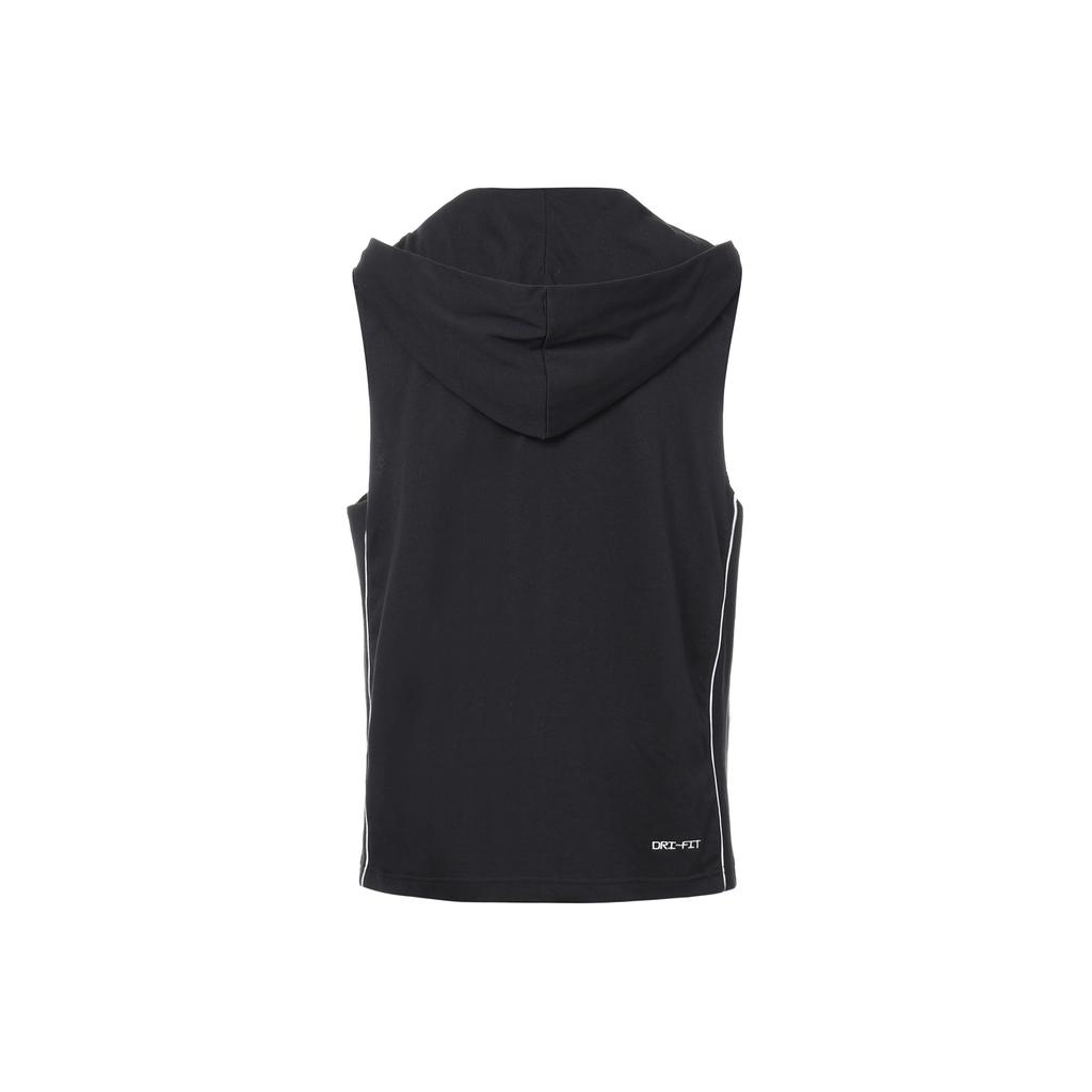 Nike Dri-FIT Standard Issue Breathable Sport Hoodie Vest Men Tops Black DH7442-010