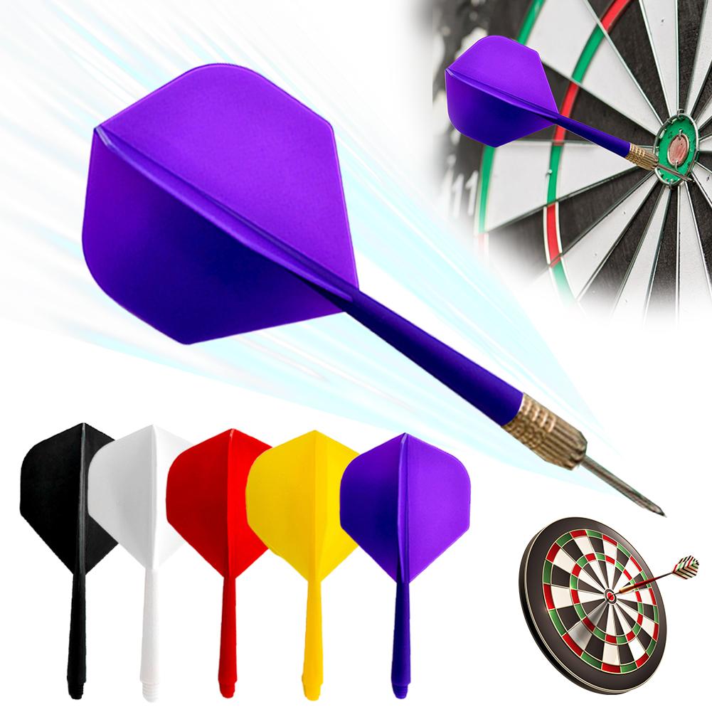 6/3Pcs 2BA Screw Soft Darts Anti-fall Transparent Darts Tail Durable Integrated Dart Shaft and Flights Plastic Dart Accessories