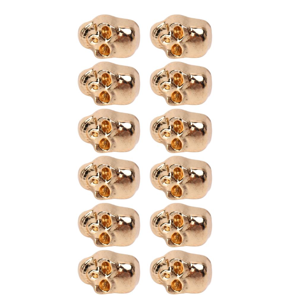 200 Sets Skull Rivets Butiful Fashionable Skull Stud Accessories for Shoes Clothing Bags
