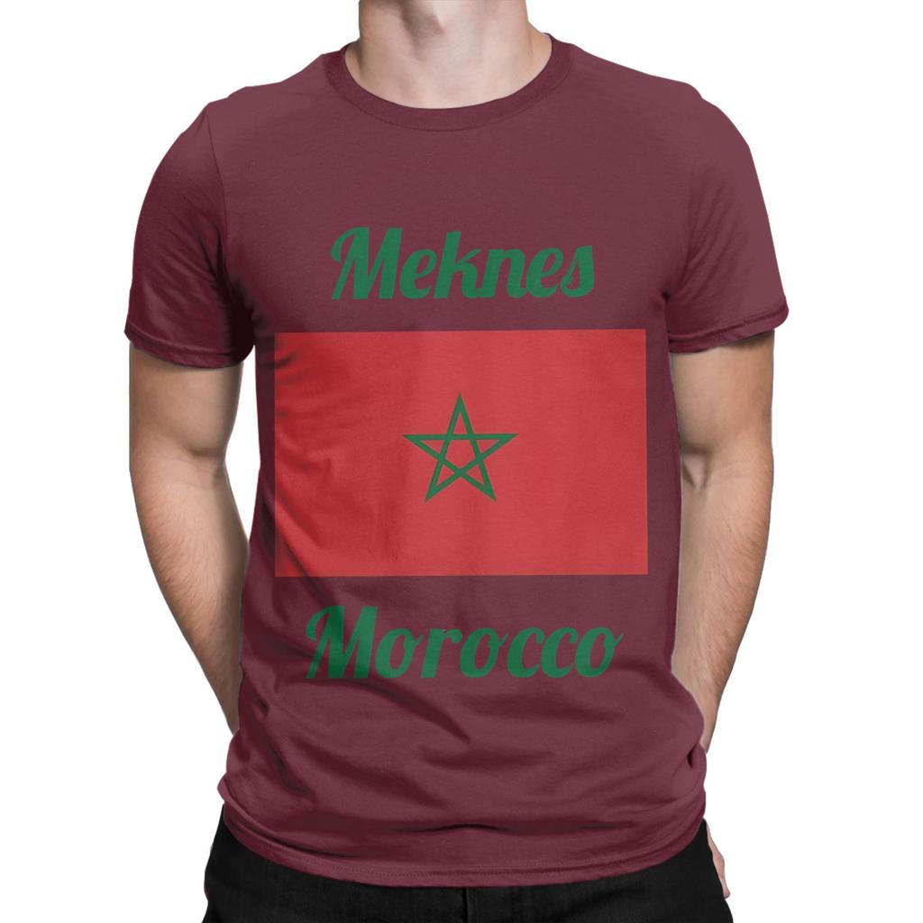 Unisex Women Graphic Print Morocco  T Shirt Tee Pure Cotton  Tshirts Clothes