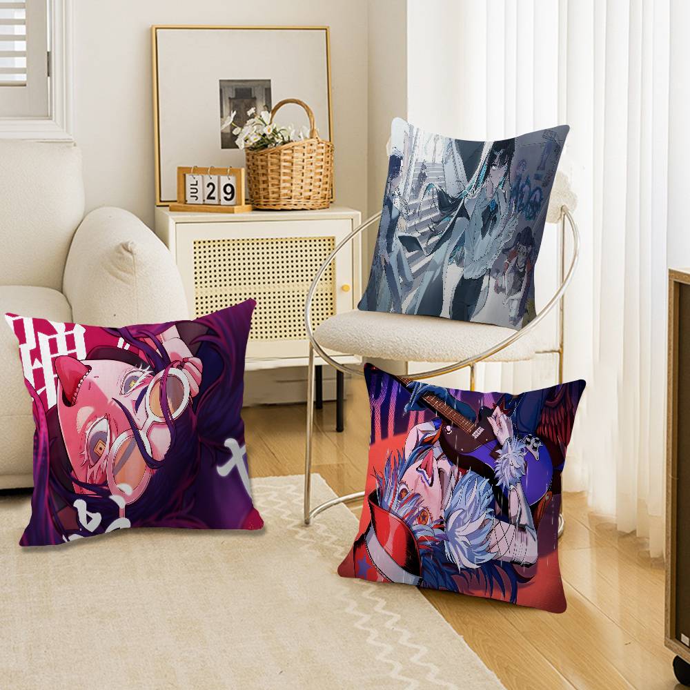 Zanger Japans Ado Kussensloop Bankkussenhoes Huis Kamer Decoratie Kindercadeau