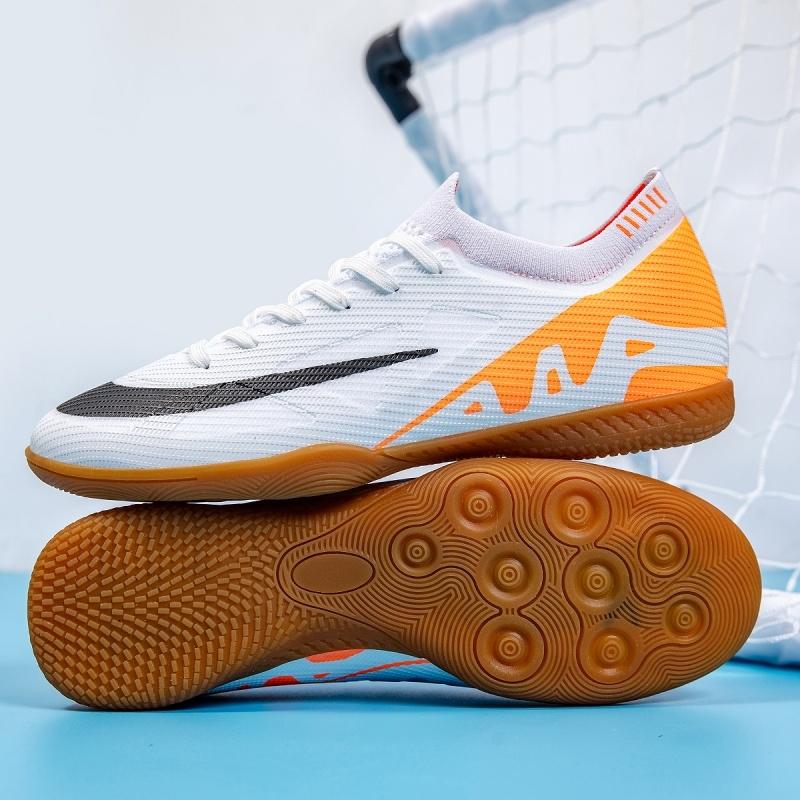 New Men Soccer Shoes Football Boots TF Sneakers Hot-selling Ultralight Cleats Sport High-quality Non-Slip Futsal Indoor Match