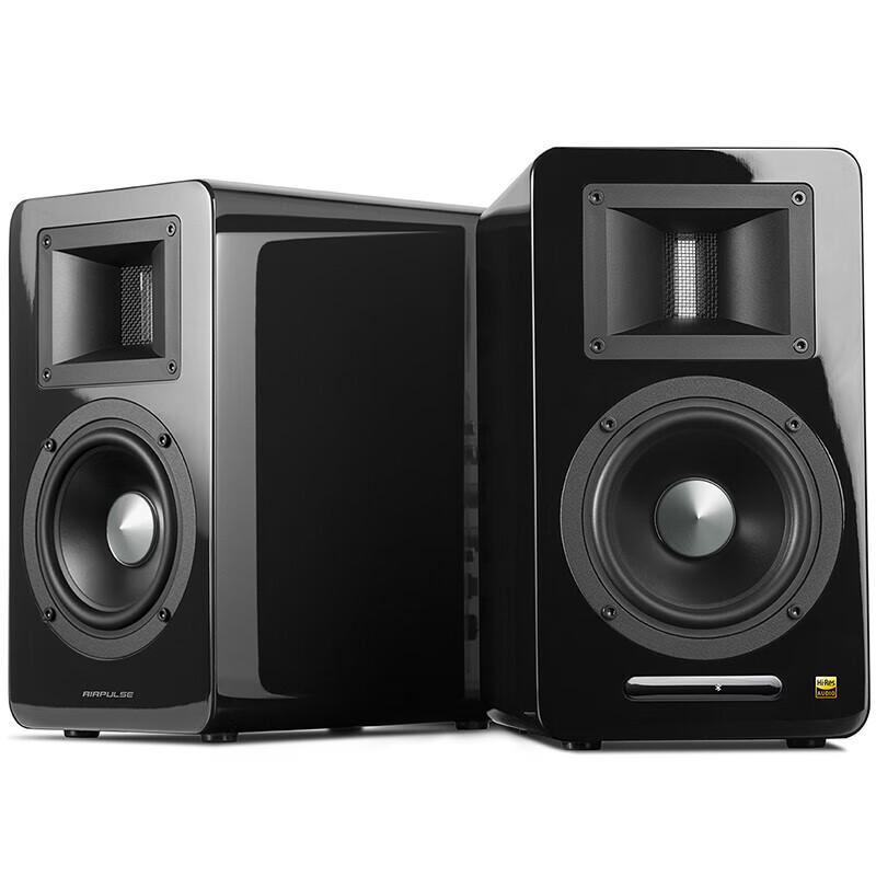 EDIFIER AIRPULSE A100 Stereo Active Bookshelf Speakers CN Plug (adapter Included)