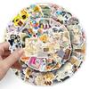 50 Vintage Newspaper Collage Stickers: Waterproof, Artistic DIY Decor for Journals & Computers