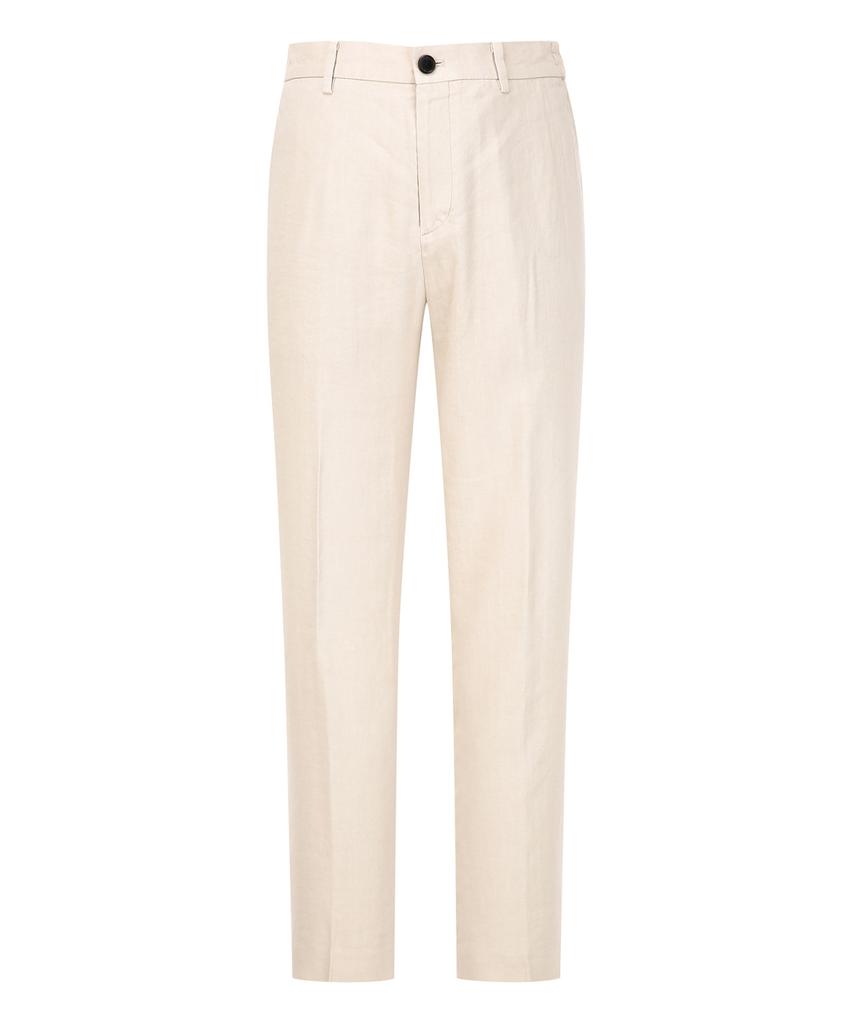 Jilseutyueoteunyuyogmaen [Manteco] Linen Blend Set-Up Pants - Light Beige (Jnpa6B581I1)