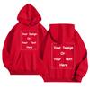 Custom Unisex Color Pullover Hoodie with Pocket and, Loose Fit for Sports and Casual Wear