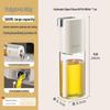 Automatic Gravity-Opening Glass Oil Dispenser