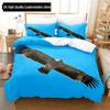 Blue Sky Eagle Queen Bedding Set Duvet Cover Bedding Digital Printing Bed Linen King Size Duvet Cover Bedding Set