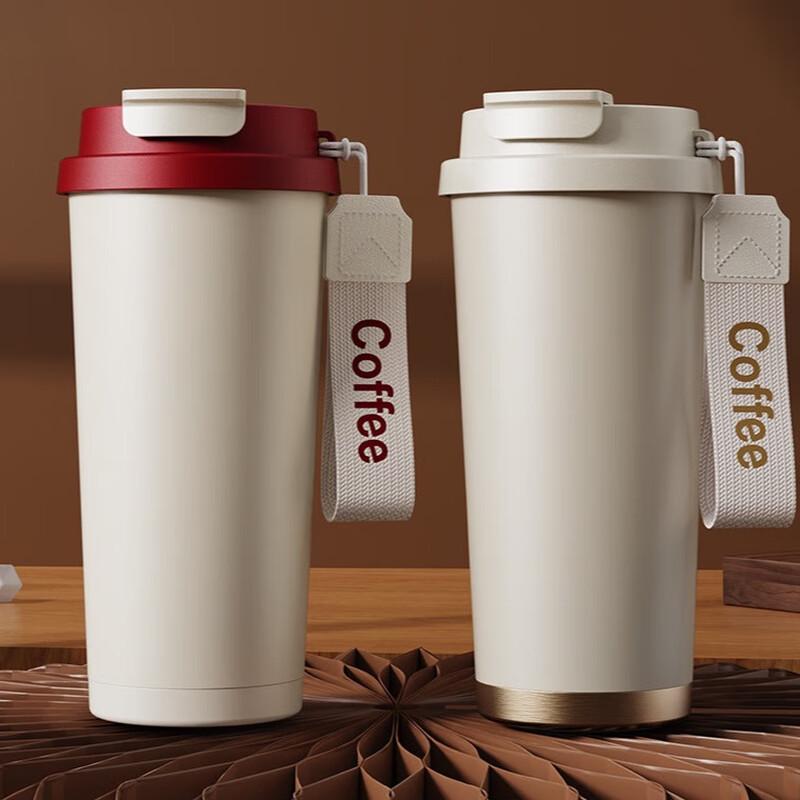 DILLER 316 Edelstahl Doppel-Getränke Isolierte Kaffee-Wasserflasche
