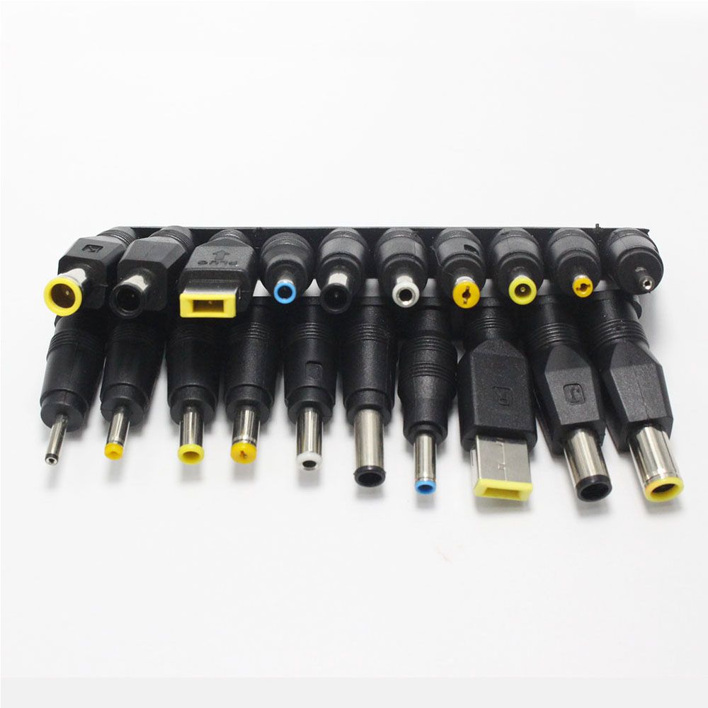 Power Tips To Multi-type Male DC Jack Laptop Adapter Connectors Converter Charger