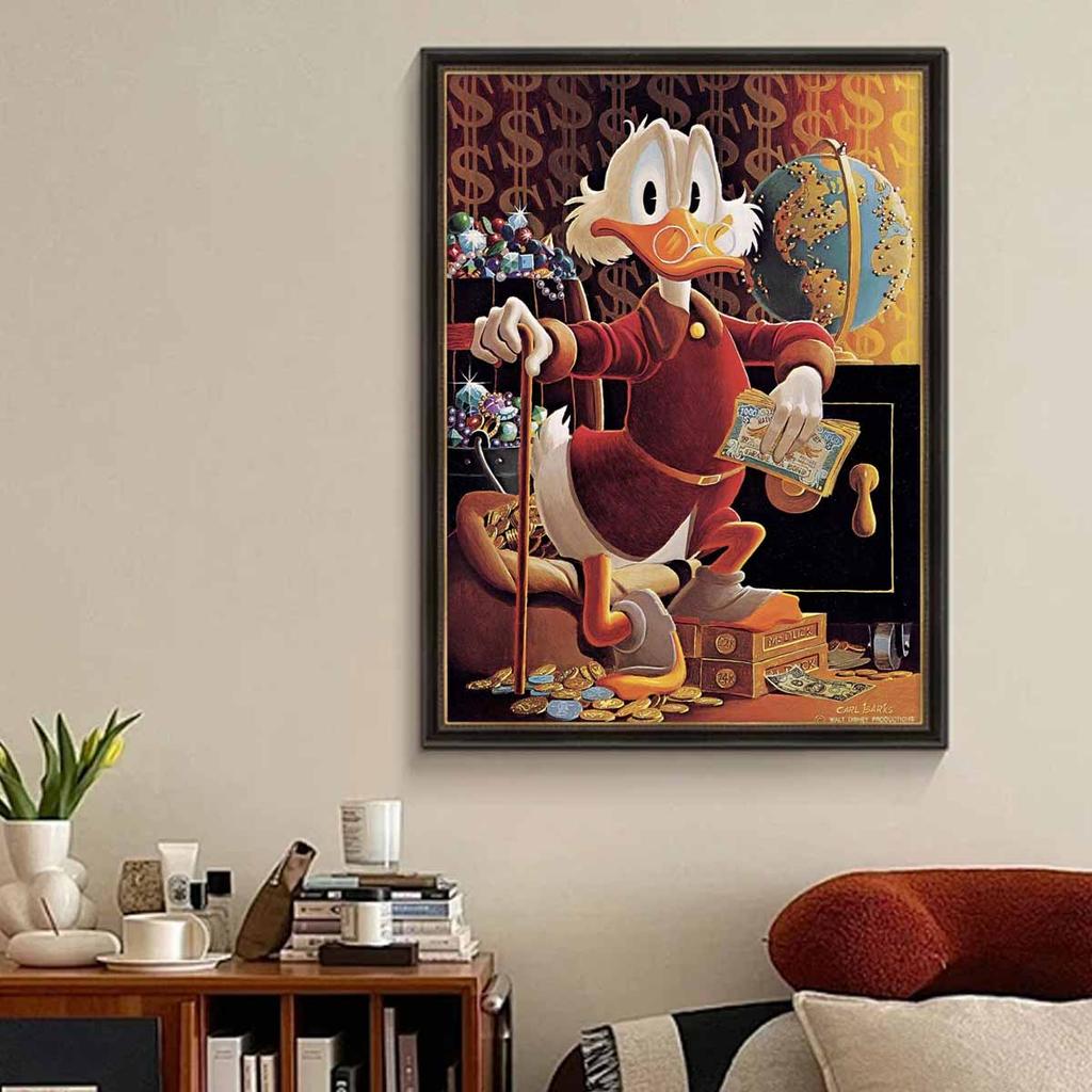5D Diy Diamond Painting The Chaebol Donald Duck Full Drill Rhinestones Mosaic Embroidery Handmade Products Home Decor Gift