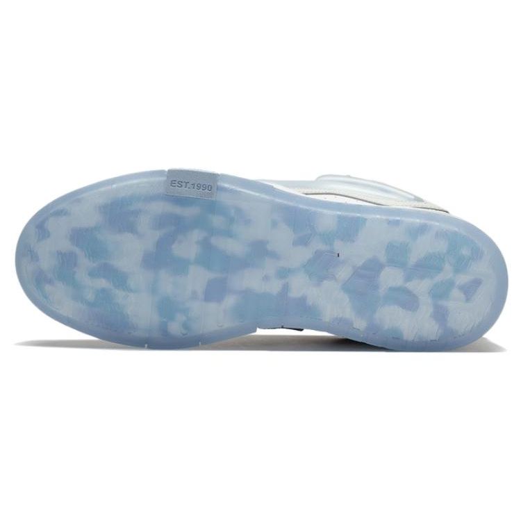 Li Ning We Are One Wrap Warm Non-Slip Low-Top Skate Shoes Men Sneakers Gray White AECS015-1