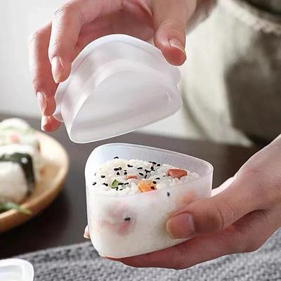 Accessori da cucina Stampo per sushi Stampo a triangolo Stampo per macchina per sushi Attrezzo per sushi Onigiri Pallina di riso Bento Machinenori