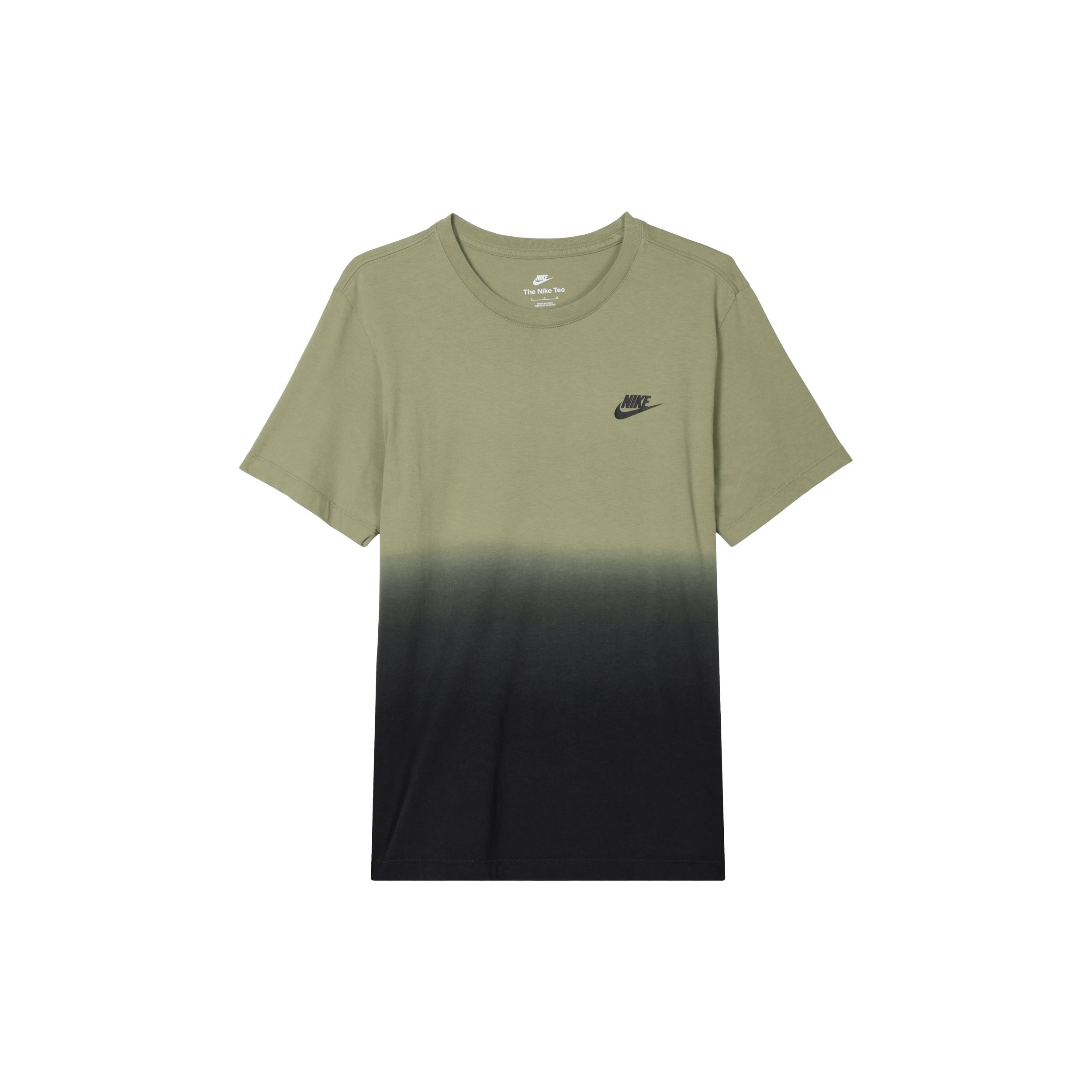 

Nike Футболка мужская спортивная с коротким рукавом и принтом американского ретро-логотипа, цвет зеленый DR7824-334 M